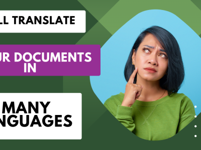 i will translate your documents in many languages