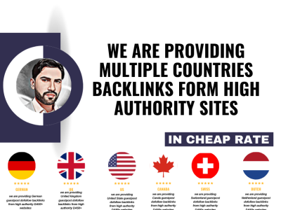 I will write and publish your Article on my multiple countries high authority guestpost blogs