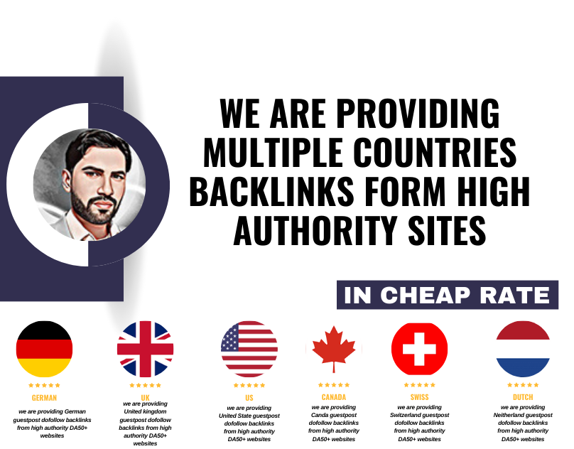 I will write and publish your Article on my multiple countries high authority guestpost blogs