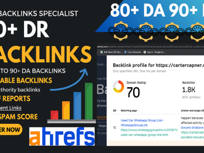 Boost Your Online Authority with High-DA Backlinks 80 to 90 Domain Authority Backlinks for top Ranking on google