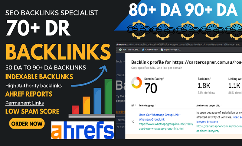 Boost Your Online Authority with High-DA Backlinks 80 to 90 Domain Authority Backlinks for top Ranking on google