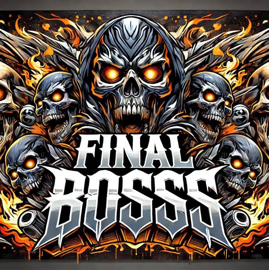 FinalBosss Black Printed T-Shirts – Unisex Streetwear