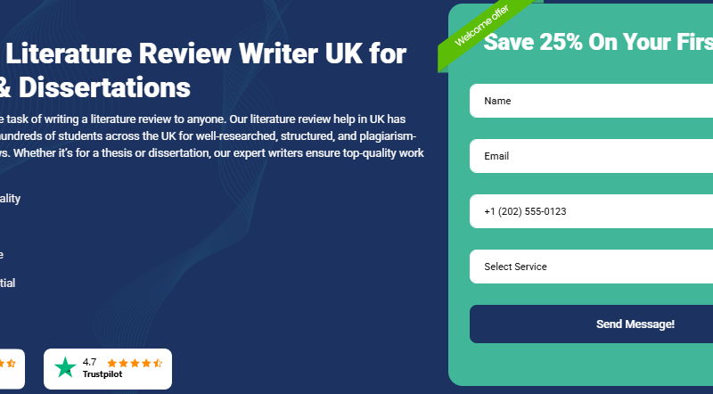 Literature Review Writer UK