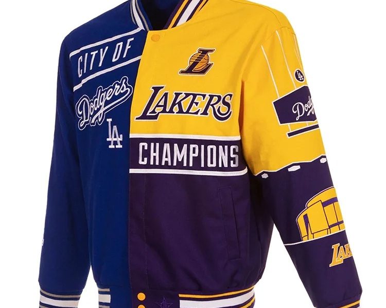 Lakers Dodgers City Of Champions Block Jacket