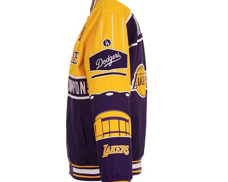 Lakers Dodgers City Of Champions Block Jacket