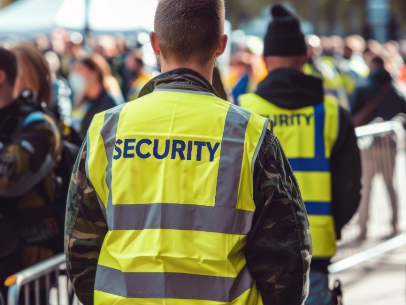 edinburgh security guard