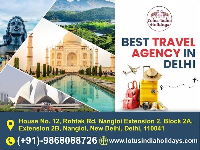 Best Travel Agency in Delhi – Lotus India Holidays for Unforgettable Tours