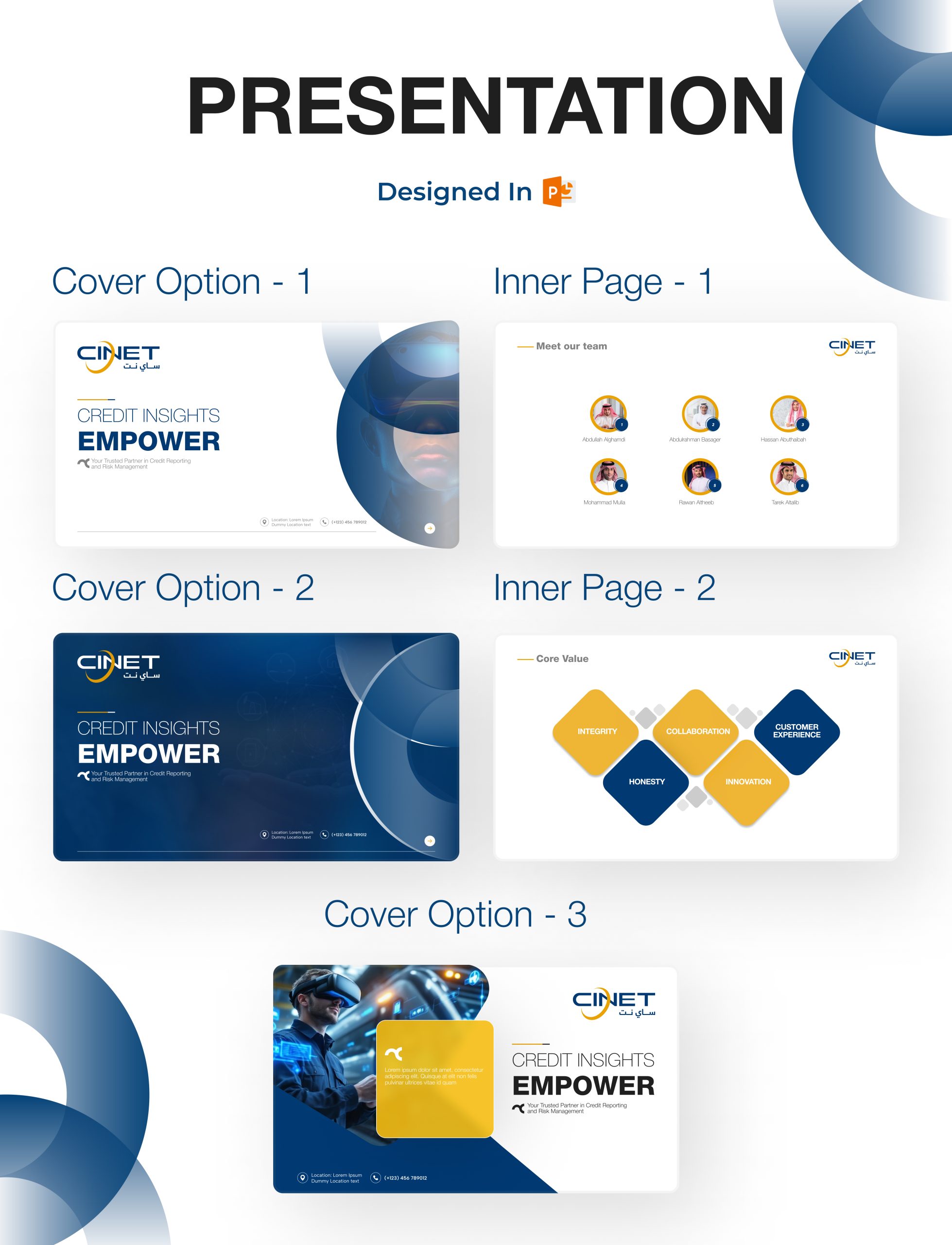 I will Design Visually appealing Presentation Deck