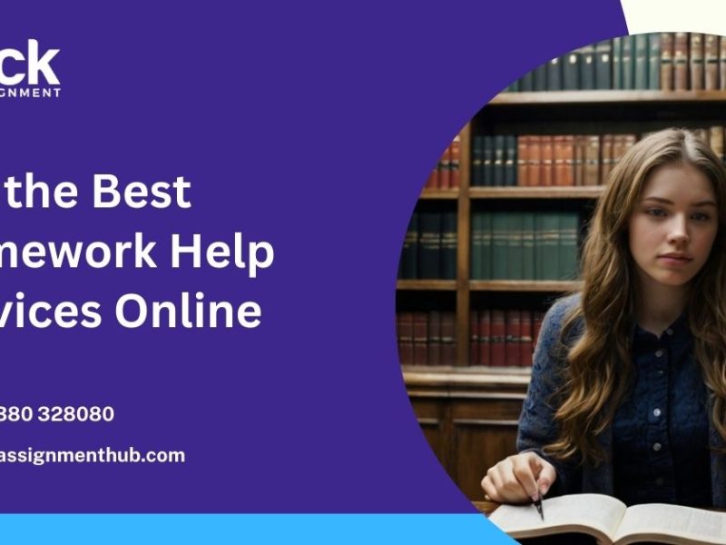 Get the Best Homework Help Services Online