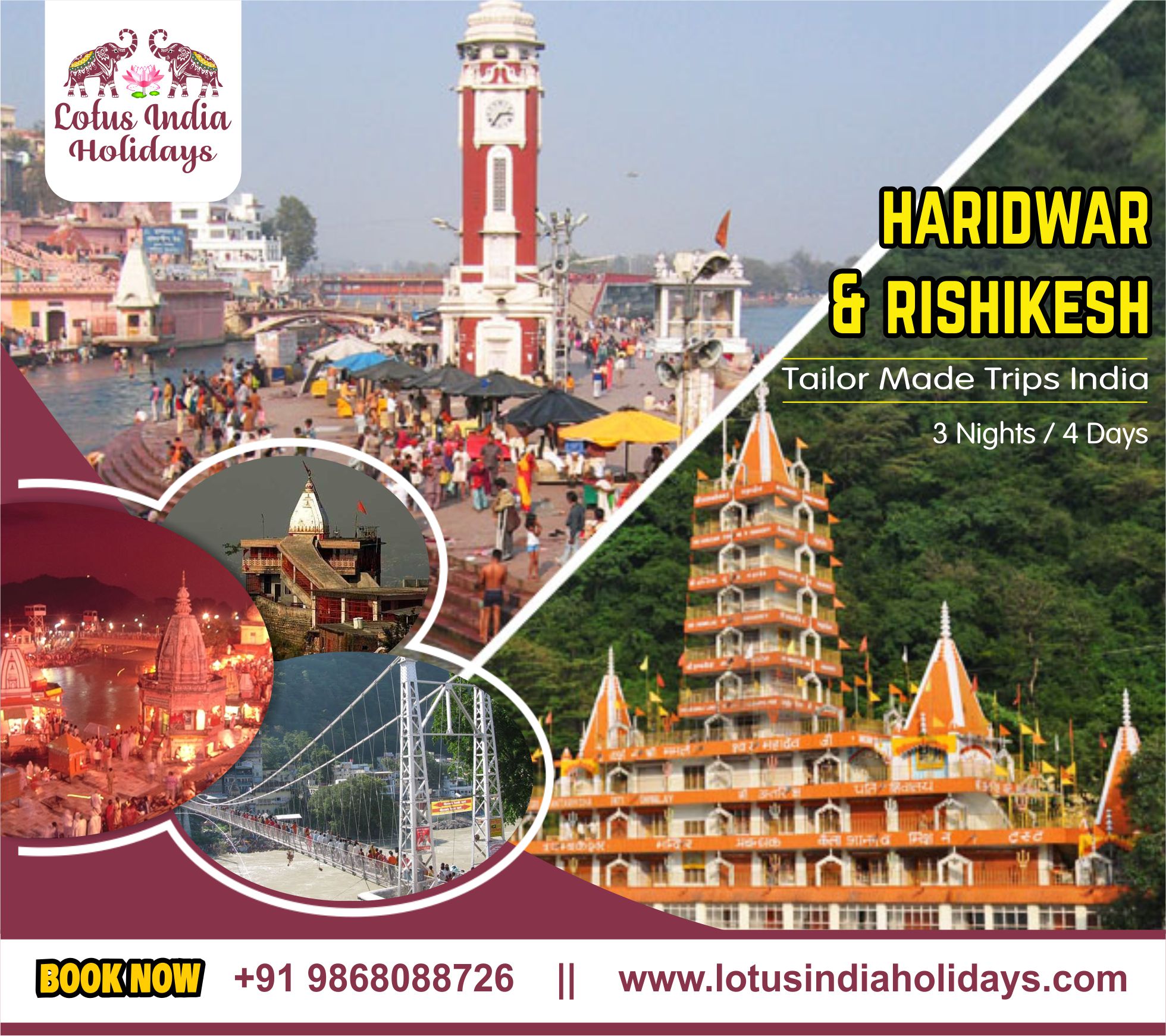Haridwar And Rishikesh Tour Package
