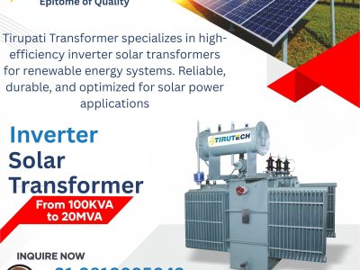 Top Inverter Solar Transformer Supplier in Delhi NCR | Best Transformer Dealer in Noida, Gurgaon, Ghaziabad