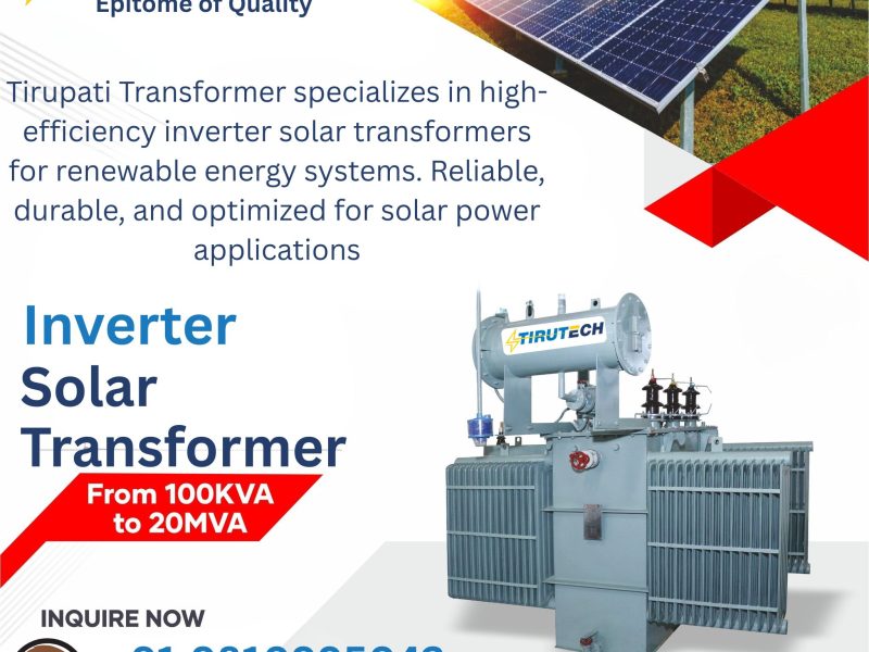 Top Inverter Solar Transformer Supplier in Delhi NCR | Best Transformer Dealer in Noida, Gurgaon, Ghaziabad