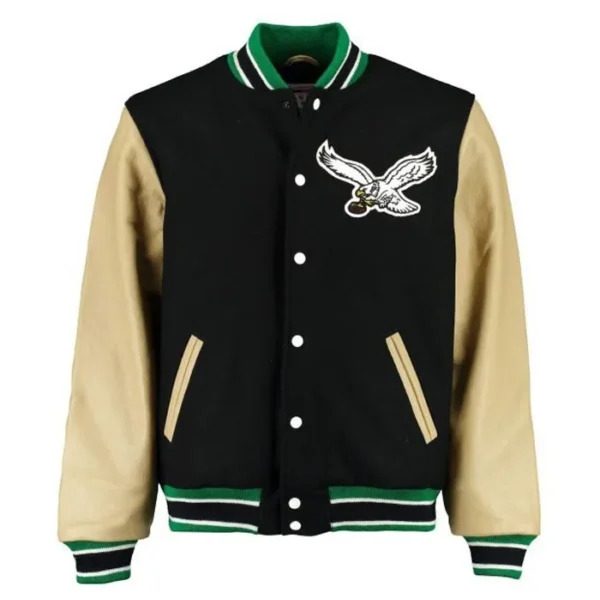 Elevate Your Game Day Look with the Eagles Varsity Jacket