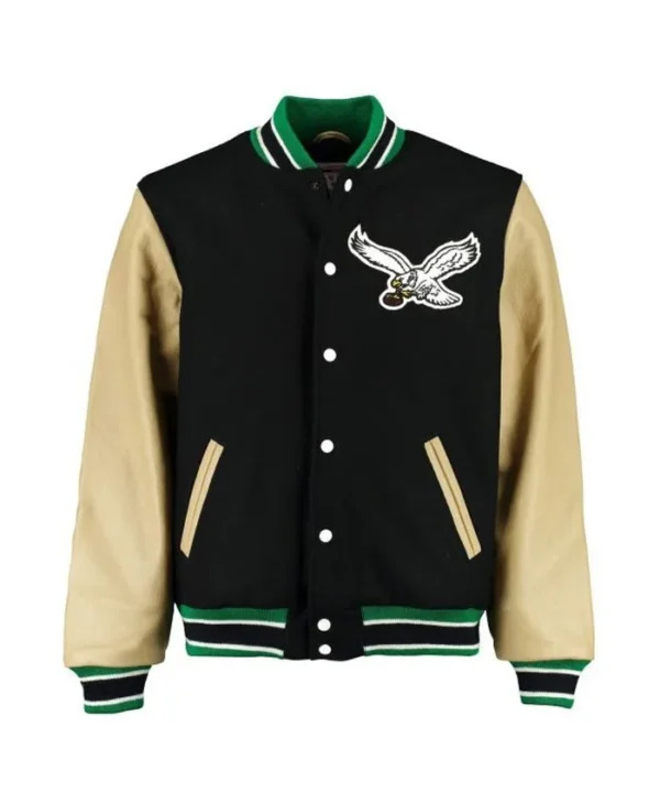 Elevate Your Game Day Look with the Eagles Varsity Jacket