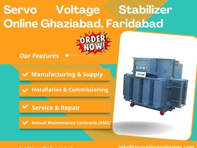 Buy Servo Voltage Stabilizer Ghaziabad, Faridabad– Precision, Protection & Performance Guaranteed