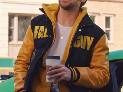 The Fall Guy Yellow Varsity jacket