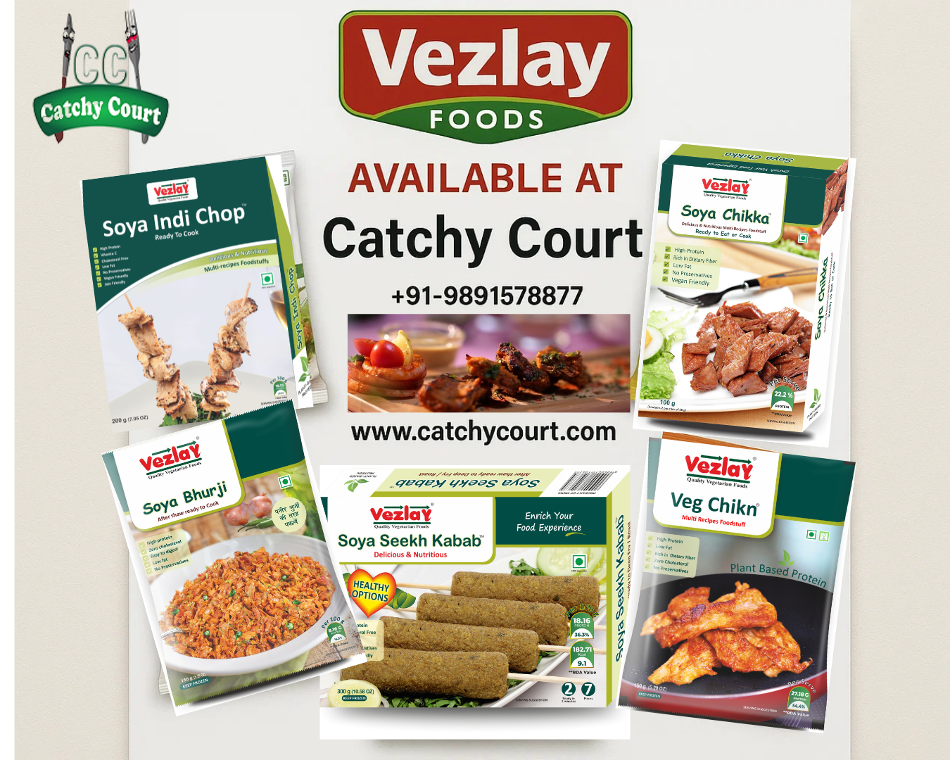 Deliciously Conscious: Vezlay Foods Now on the Menu at Catchy Court