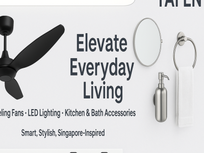 Explore Ceiling Fans, Kitchen Taps & More at Yafen
