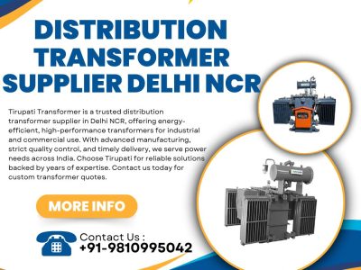 Buy Distribution Transformers in Delhi NCR | Tirupati Transformers Exporter Dubai