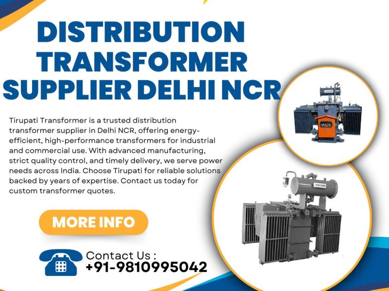 Buy Distribution Transformers in Delhi NCR | Tirupati Transformers Exporter Dubai