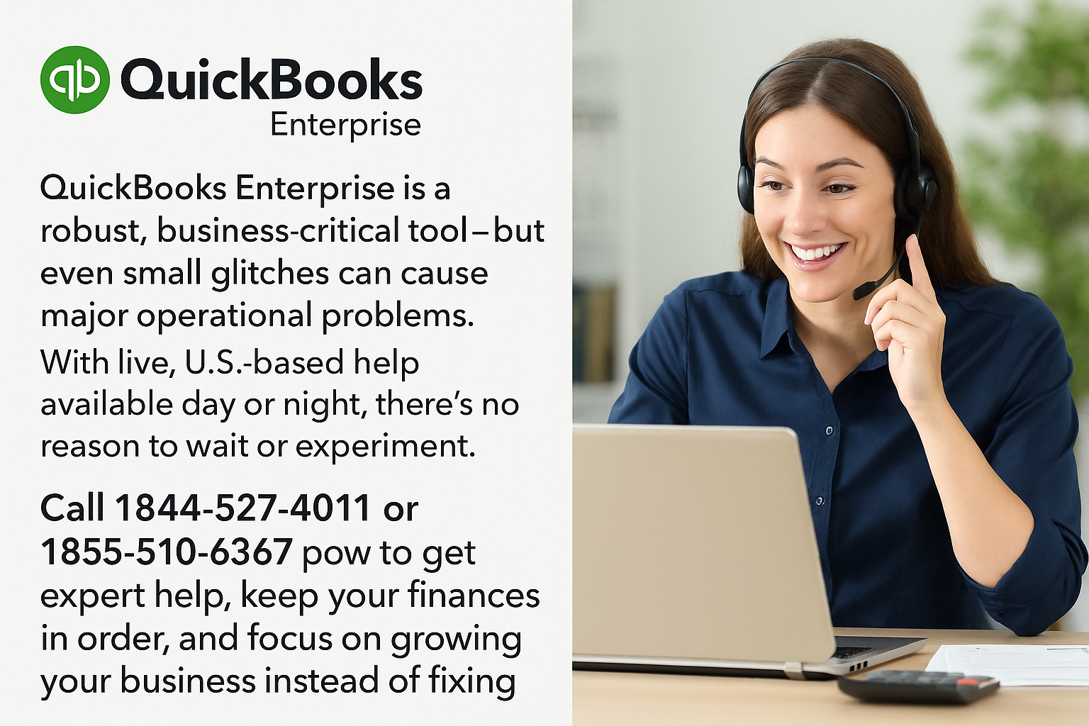 QuickBooks Enterprise Help – Instant U.S. Support at 1844-527-4011 / 1855-510-6367