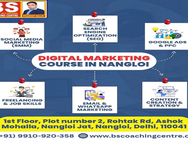 Master Digital Marketing Course in Nangloi with BS Coaching Centre