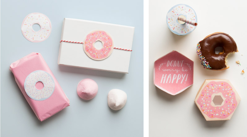 Custom donut trays