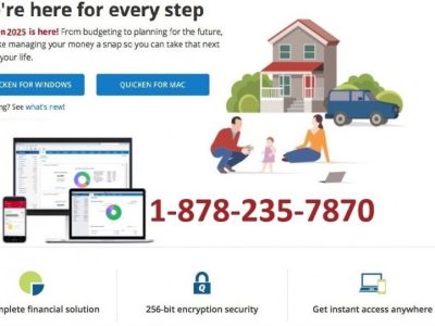 How speak to someone at Quicken, dial 1-878-235-7870