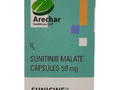 Treat types of cancer with Sunitinib 50 mg Capsule