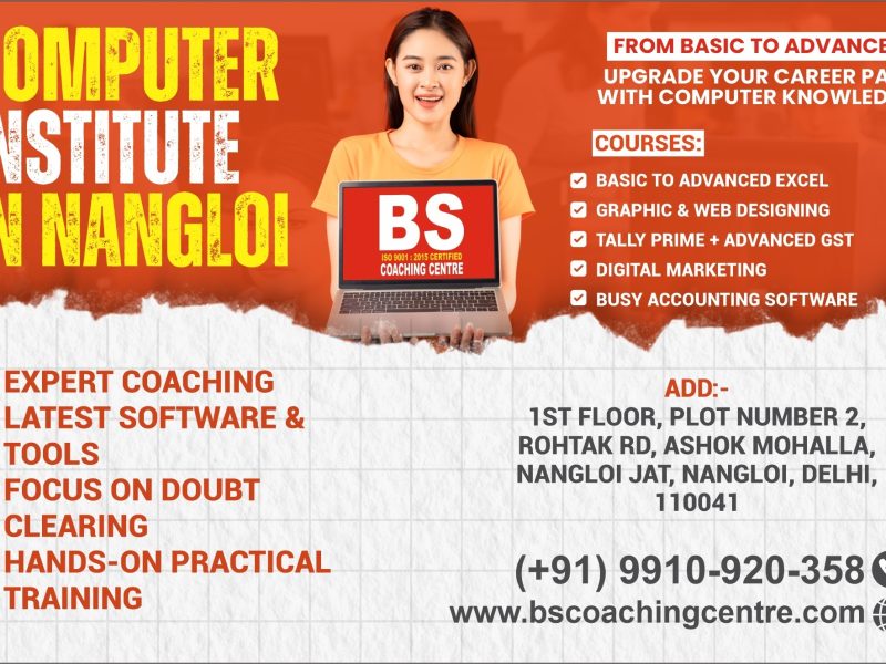Trusted Name for Best Computer Coaching in Nangloi