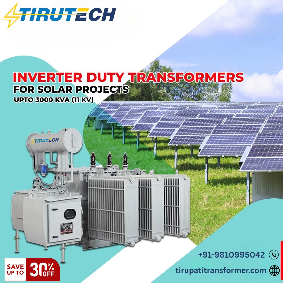 Inverter Duty Transformer Manufacturer Gujarat | Solar Transformer Manufacturer Tamilnadu