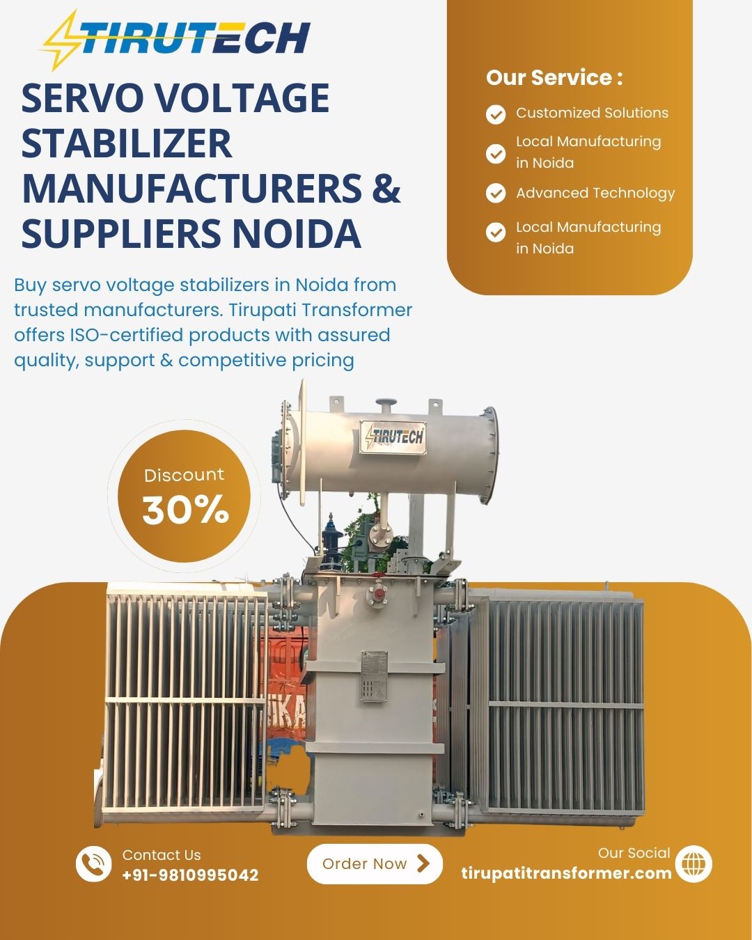 Trusted Servo Voltage Stabilizer Manufacturers & Suppliers Noida