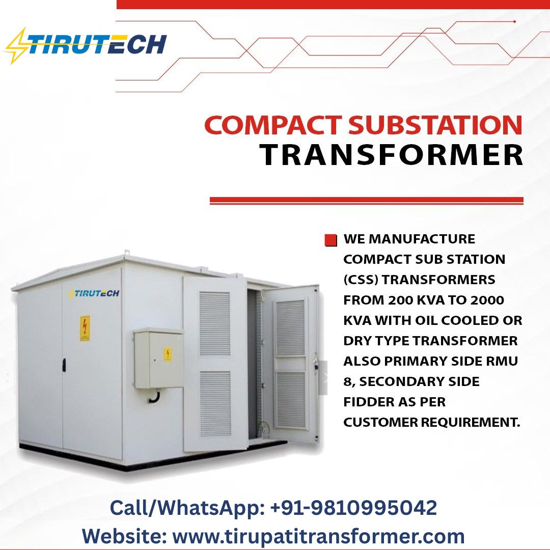 Best Compact Substation Transformer Manufacturer Delhi NCR | Compact Substation Price Malaysia