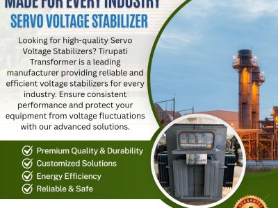 Buy Top 10 Servo Voltage Stabilizer Manufacturer Faridabad, Delhi NCR