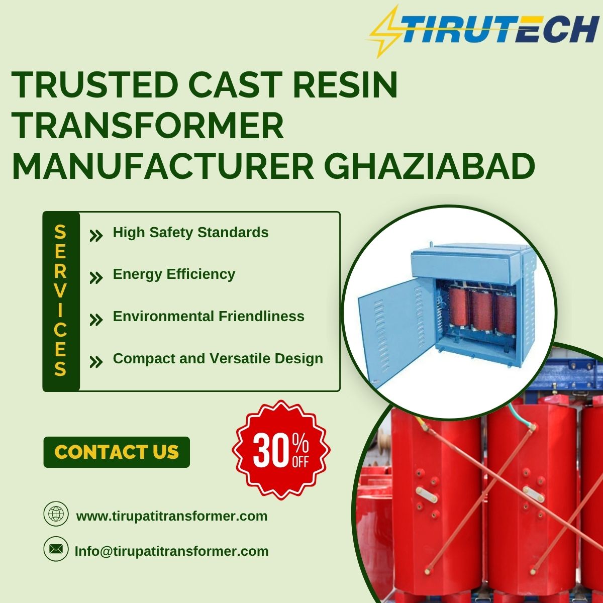 Trusted Cast Resin Transformer Manufacturer Ghaziabad | Cast Resin Transformer Cost Greater Noida